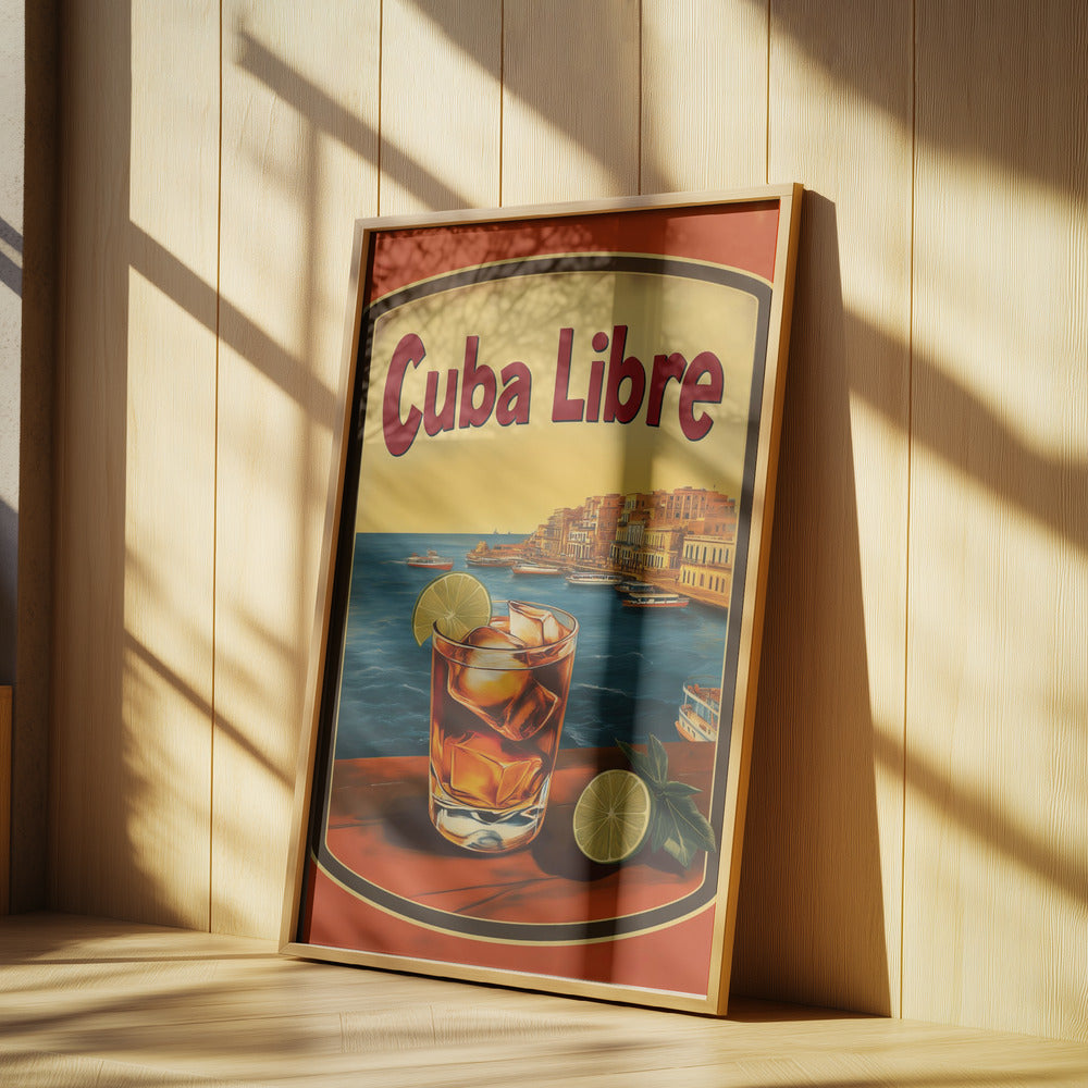Cuba Libre Vintage Commercial | Poster