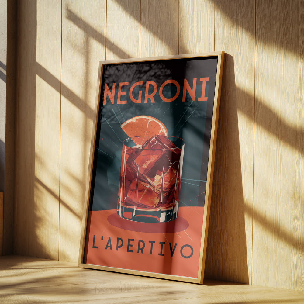 Negroni L&#039; Apertivo | Poster
