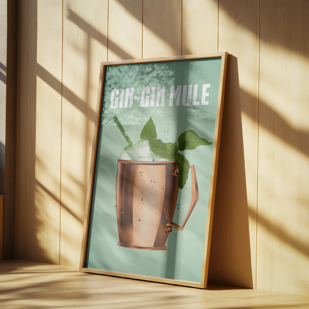 Gin Gin Mule Copper | Poster