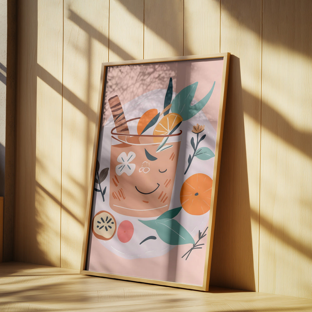 Cinnamon & Orange Cocktail | Poster