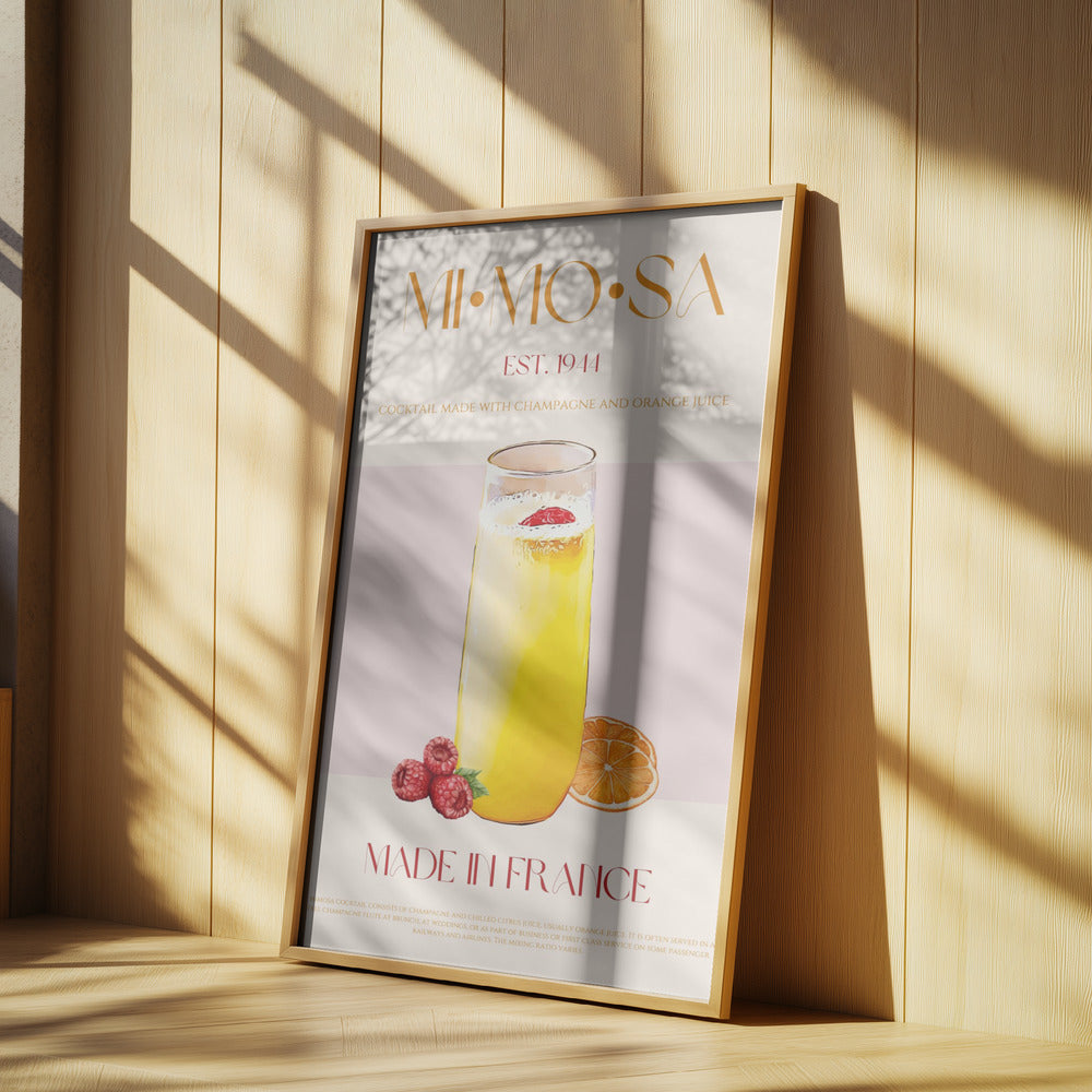 French Sunrise Sip | Poster