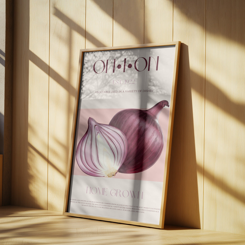 Zwiebel-Eleganz | Poster