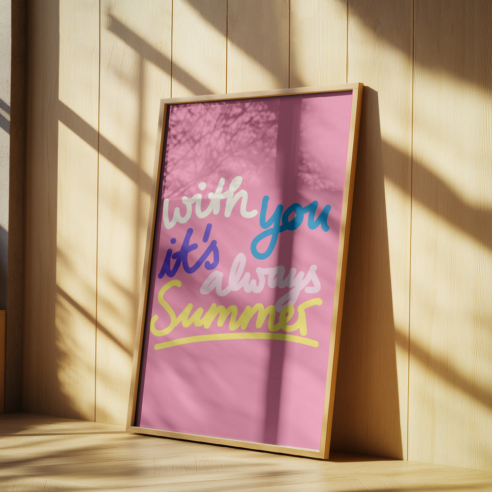 Endlose Sommerstimmung | Poster - Kunstdruck