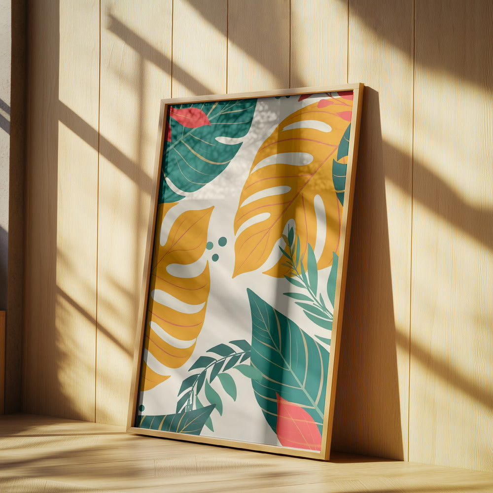 Golden Tropics Vibes | Poster