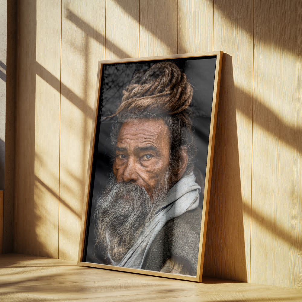 Portrait of a Sadhu... | Poster