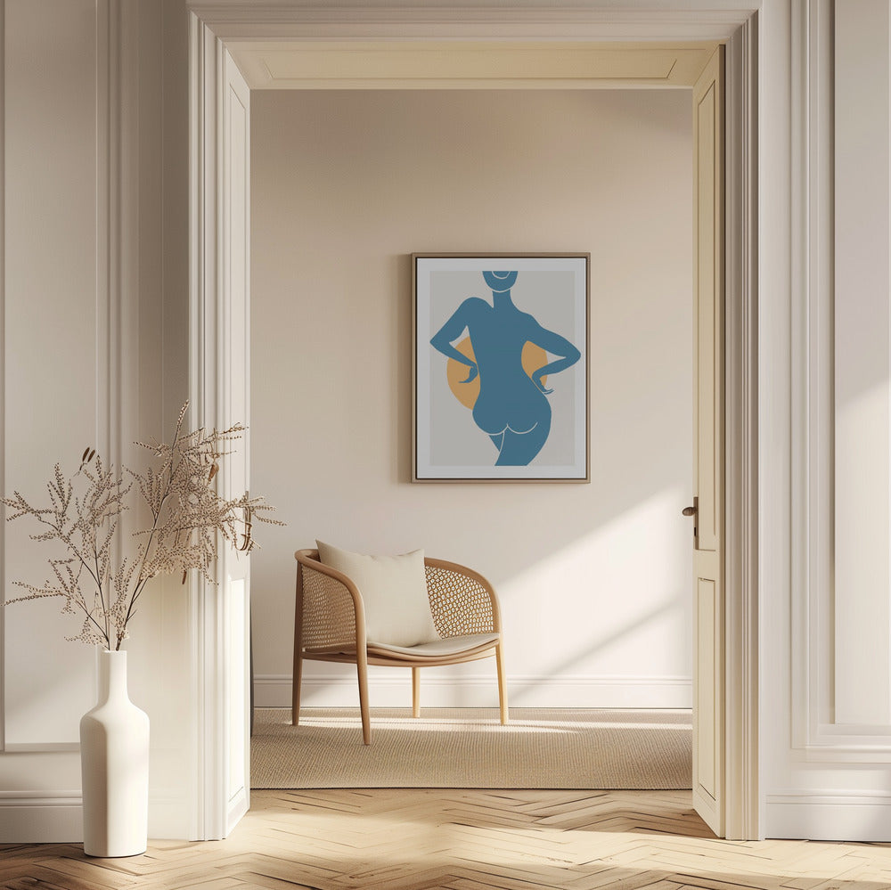 Blue Woman | Poster