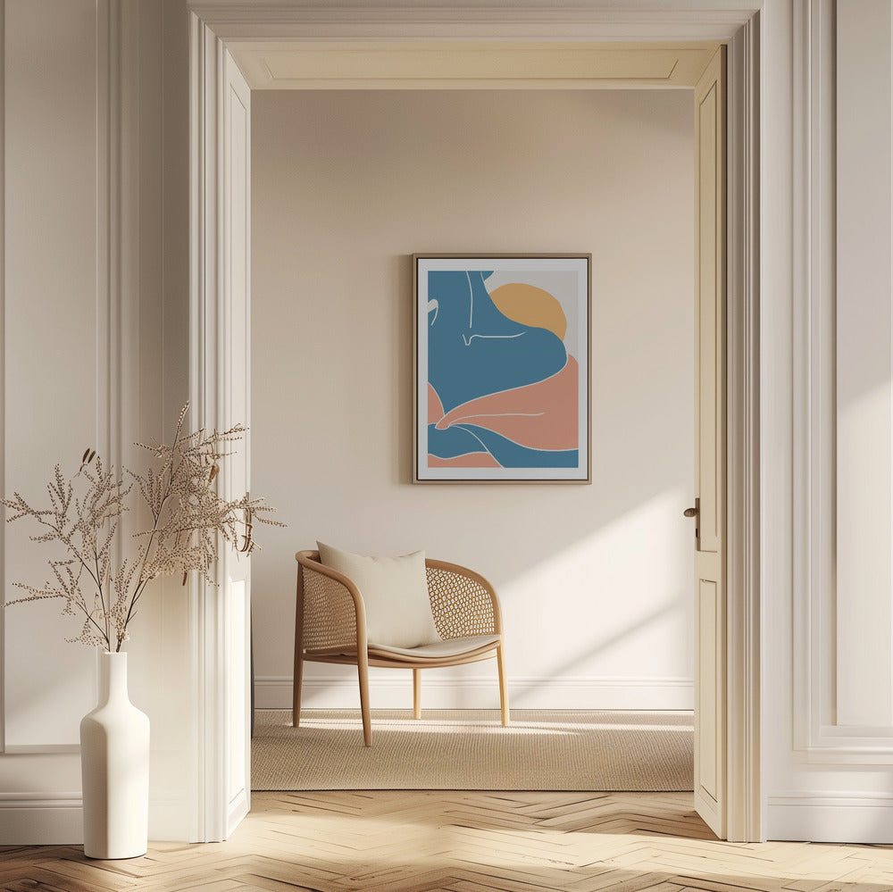 Blue Shoulder | Poster
