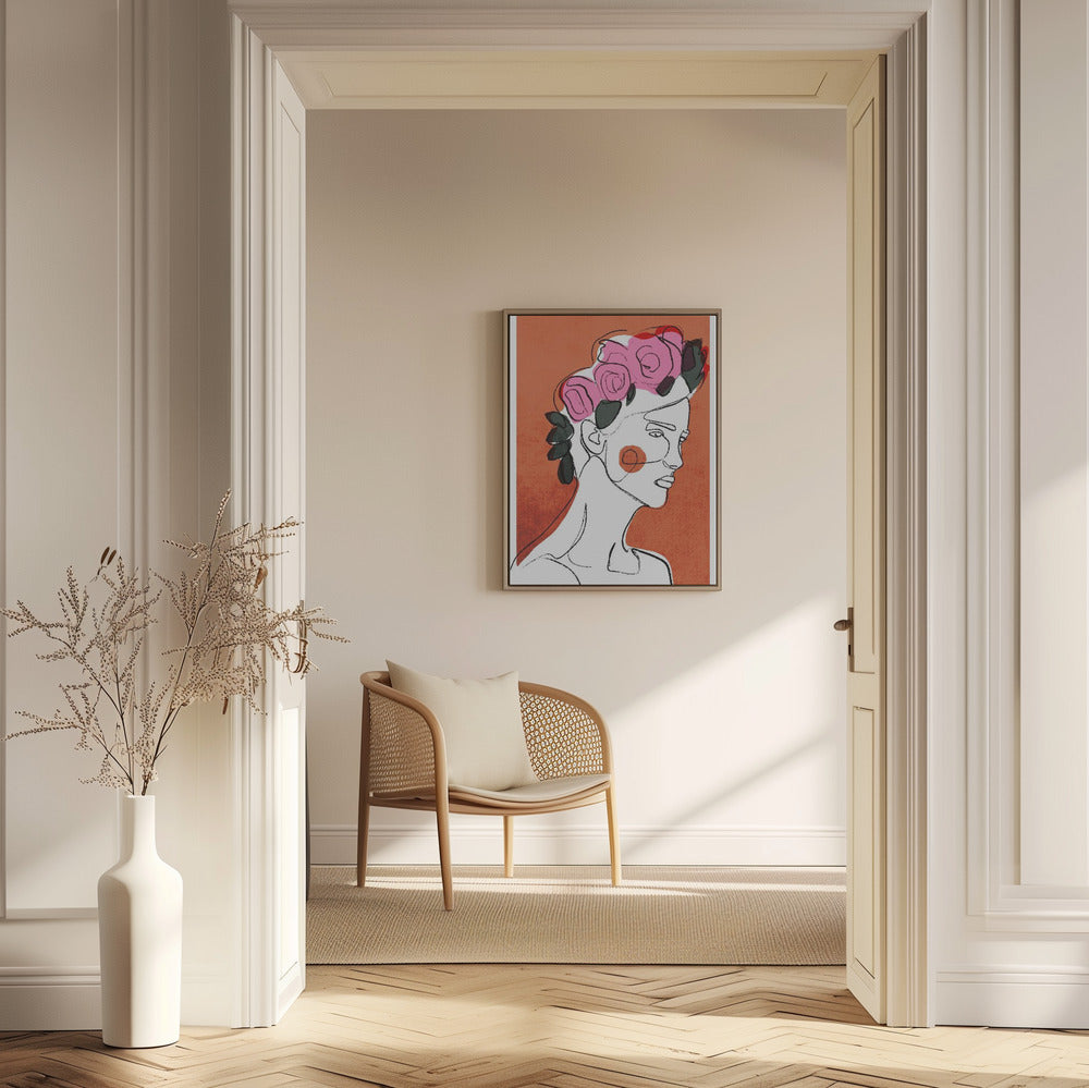 Florale Kontemplation | Poster