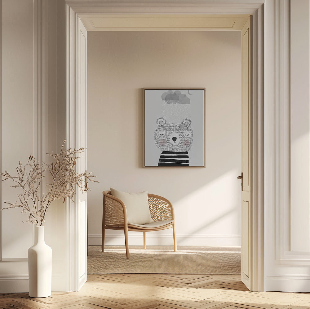 Ich liebe Schnee | Poster - Kunstdruck