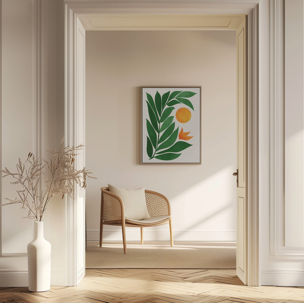 Tropical Forest Sunset | Poster