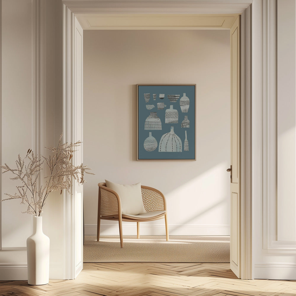 Keramik und Muster | Poster