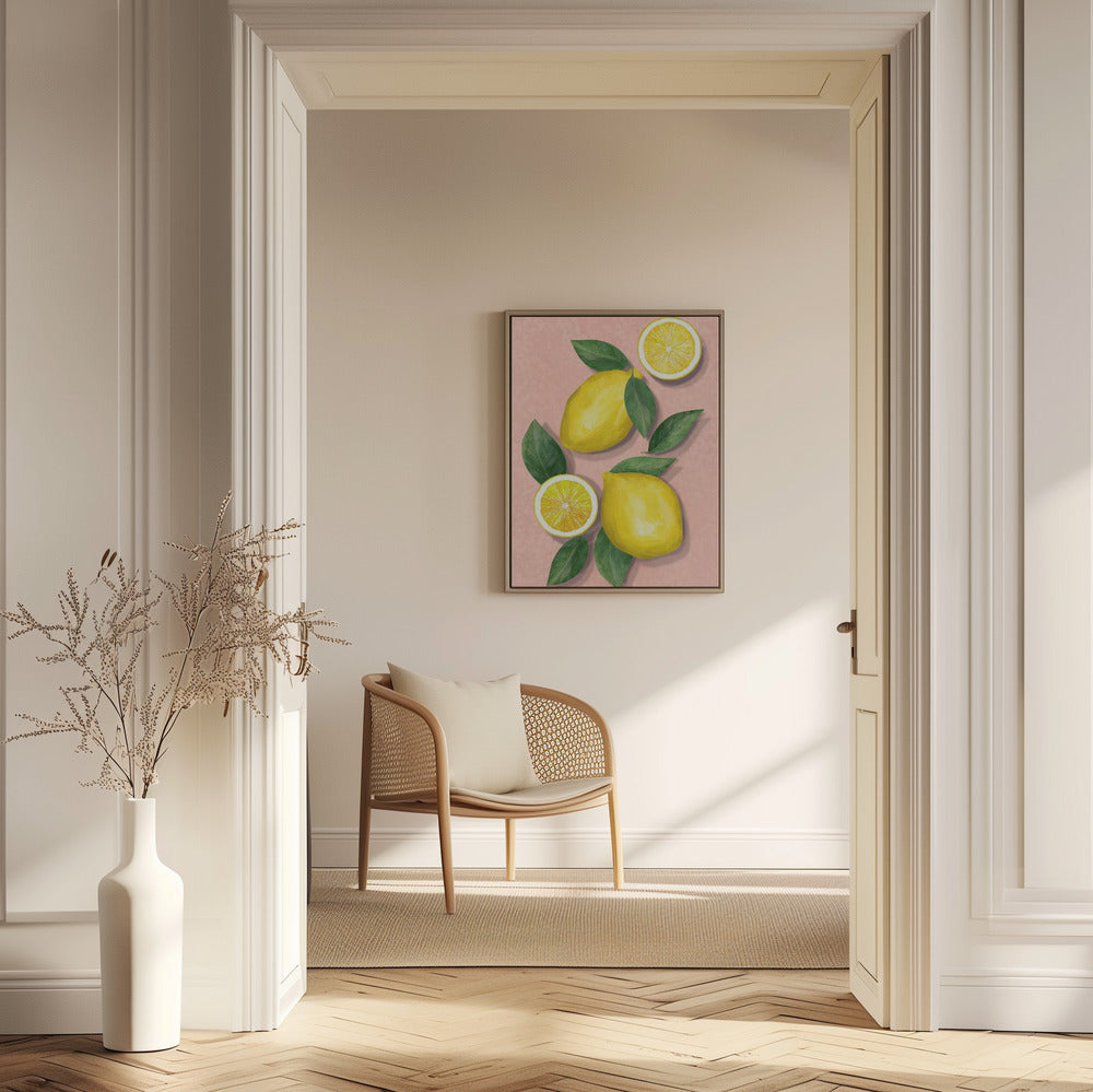 Citroner | Plakater - Kunsttryk