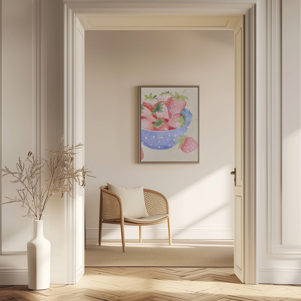 Erdbeeren in Schale | Poster