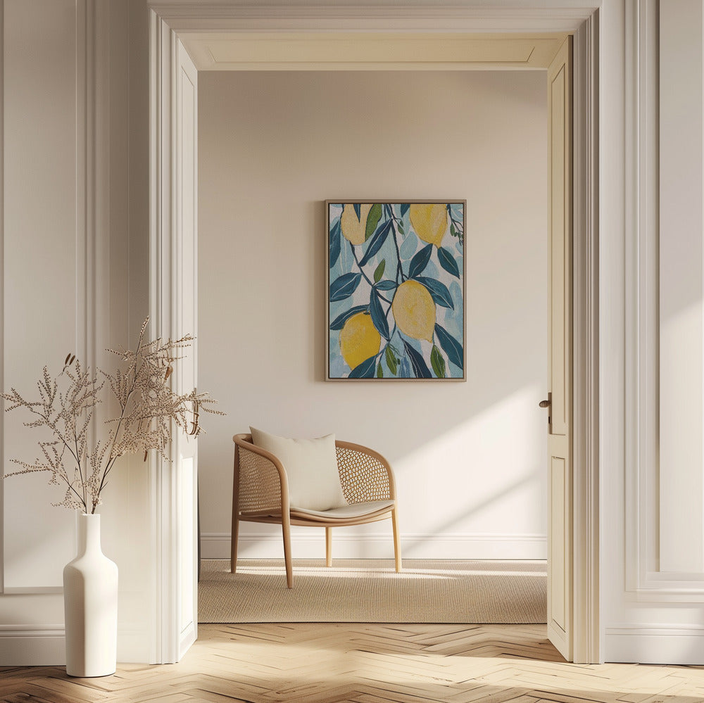 Zitronenbaum | Poster - Kunstdruck