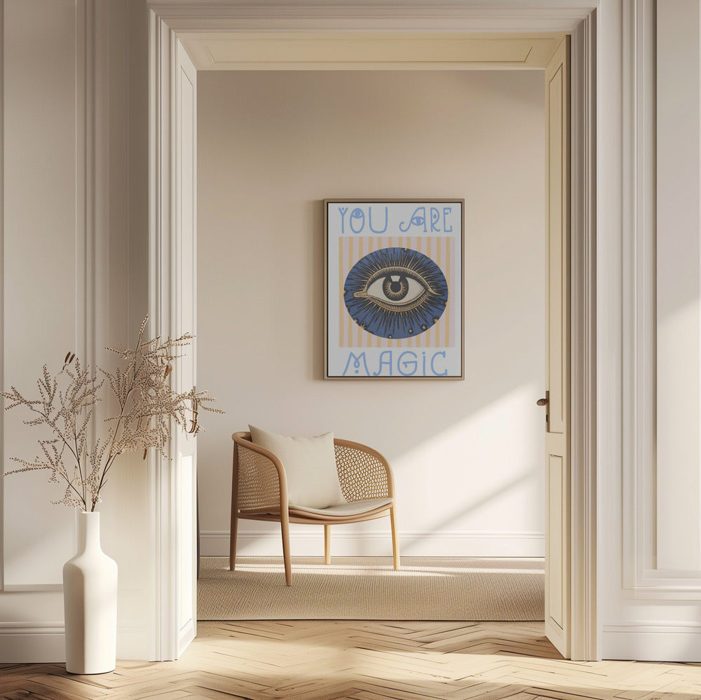 Allsehendes Auge1 Ratioiso | Poster - Kunstdruck