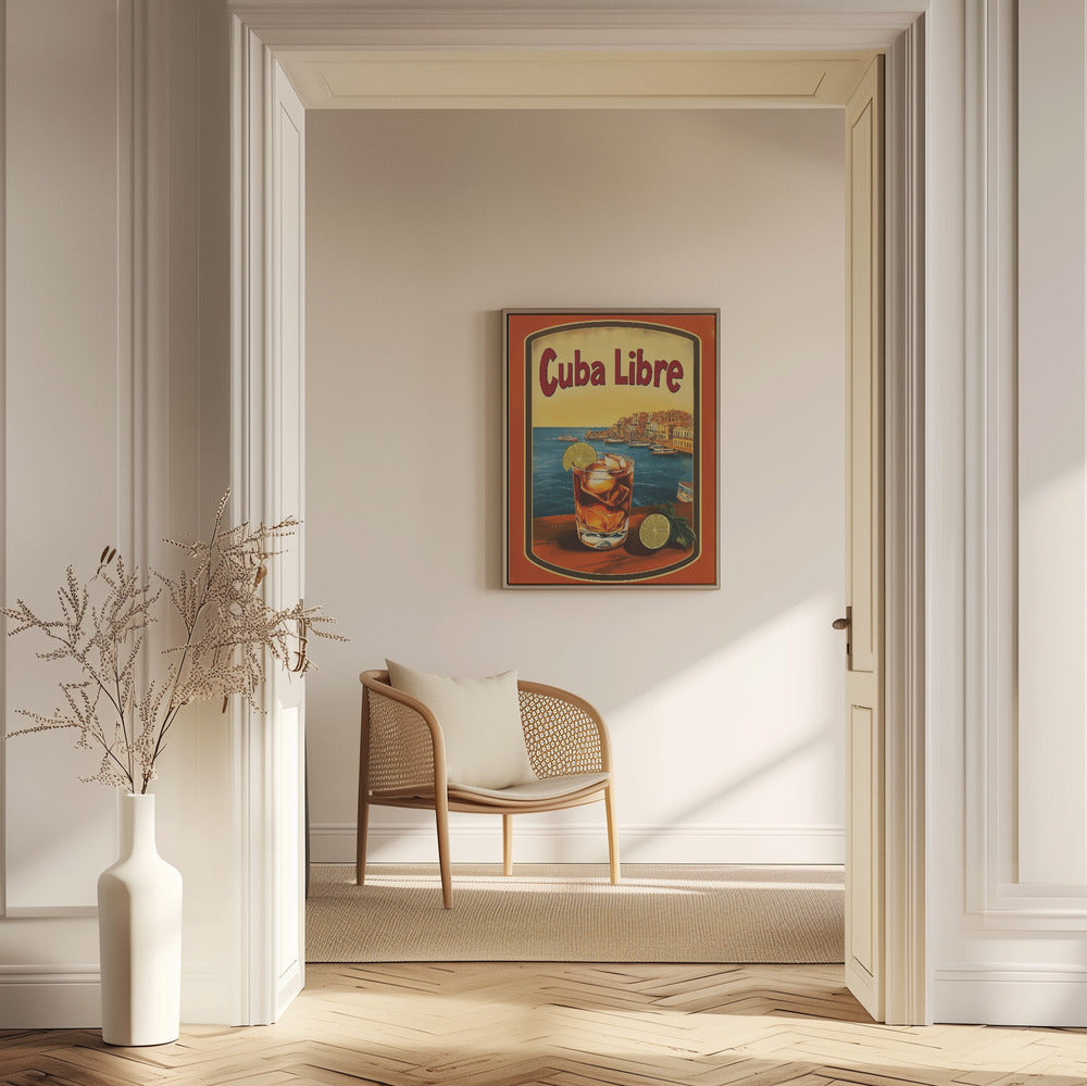 Cuba Libre Vintage Commercial | Poster