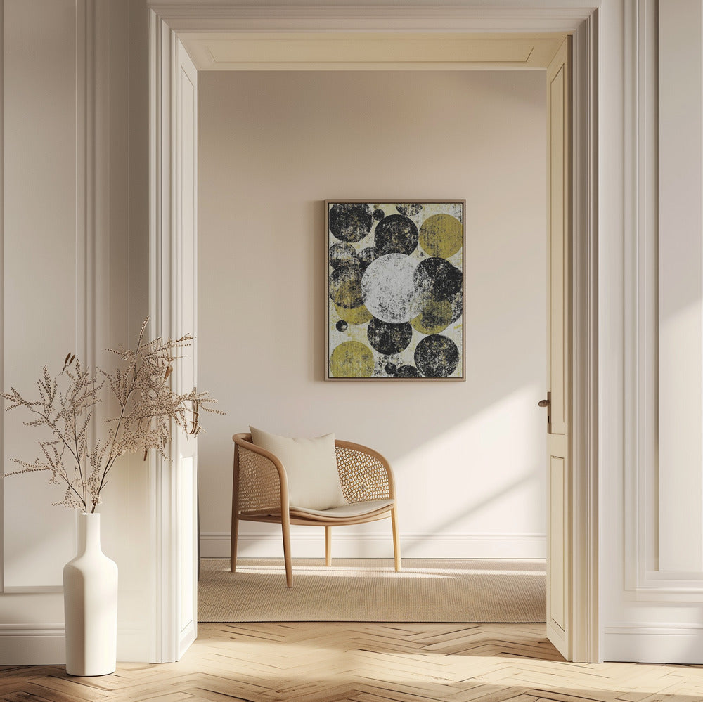 Textured Circles | Poster