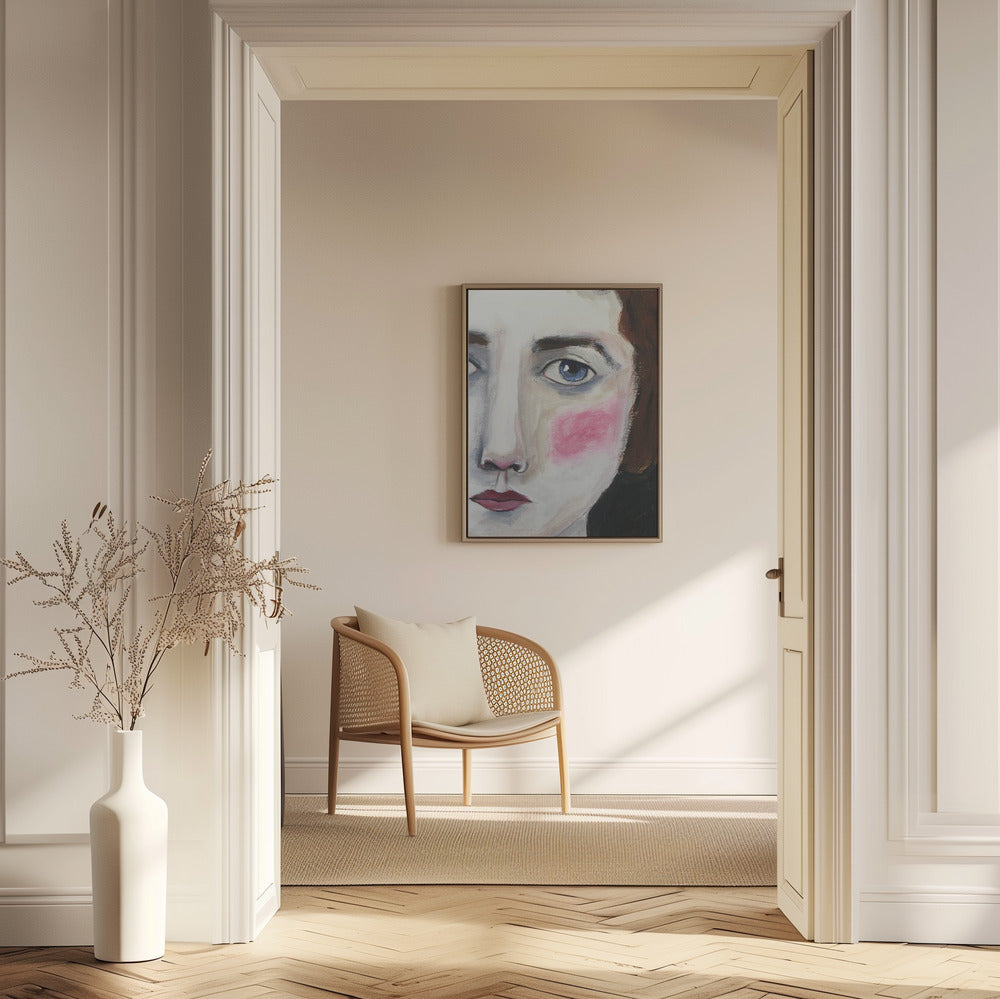 blaue Augen | Poster