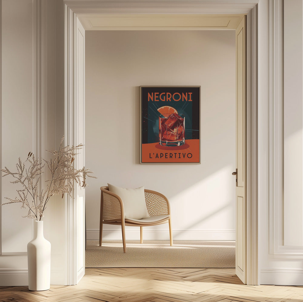 Negroni L&#039; Apertivo | Poster