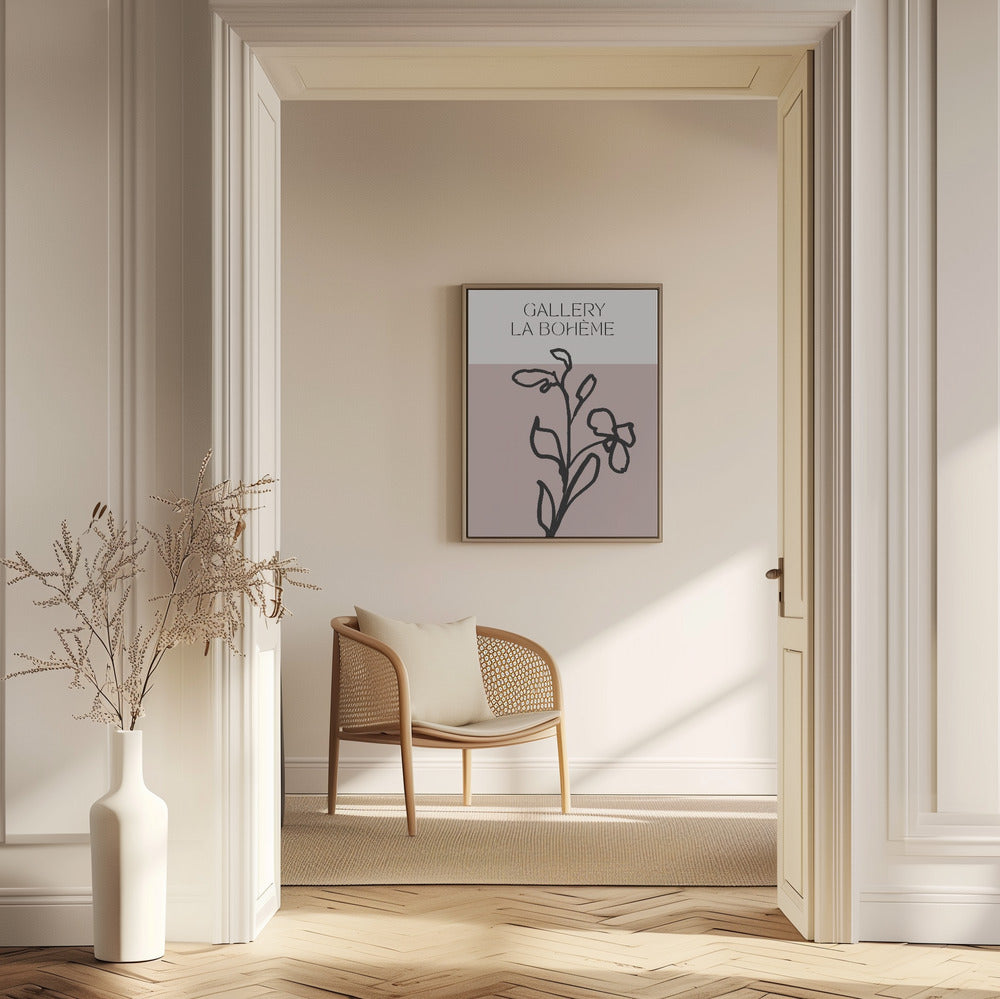 Floral Sketch Lines | Poster