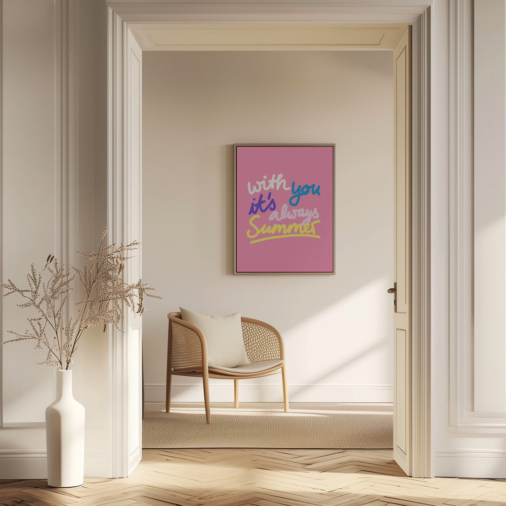 Endlose Sommerstimmung | Poster - Kunstdruck