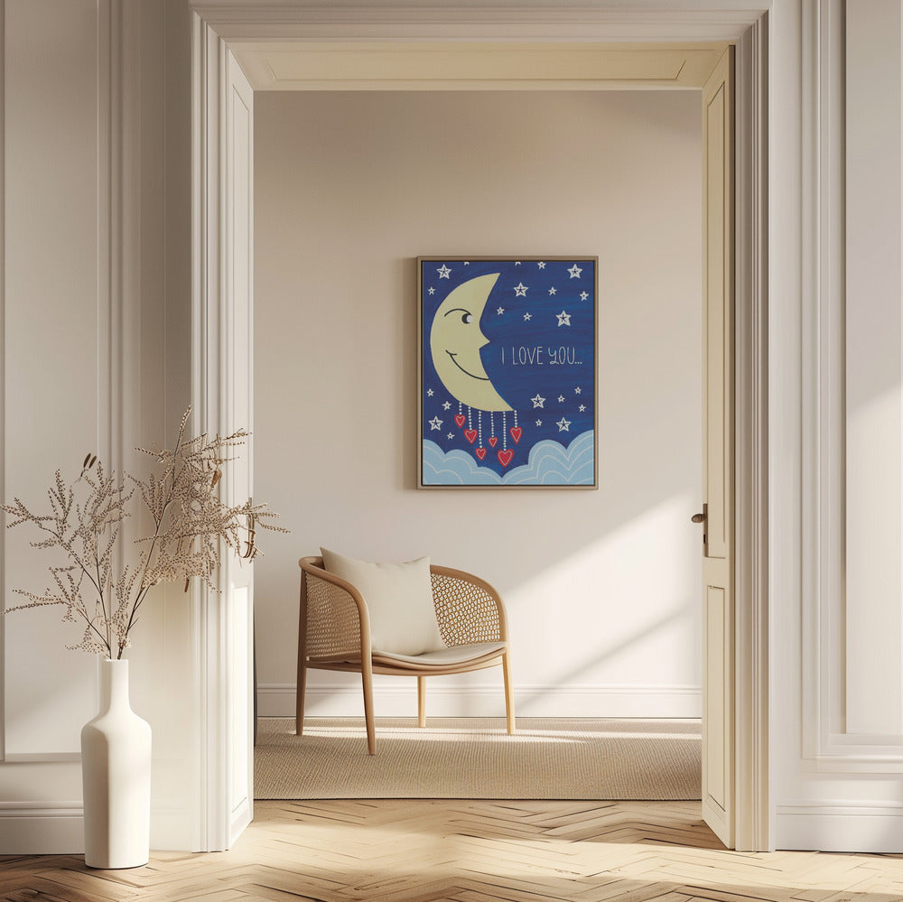 Afecto a la luz de la luna | Posters  - Impresiones de Arte