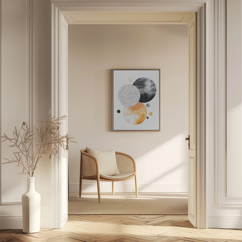 Composition with Overlapping Circles | Poster