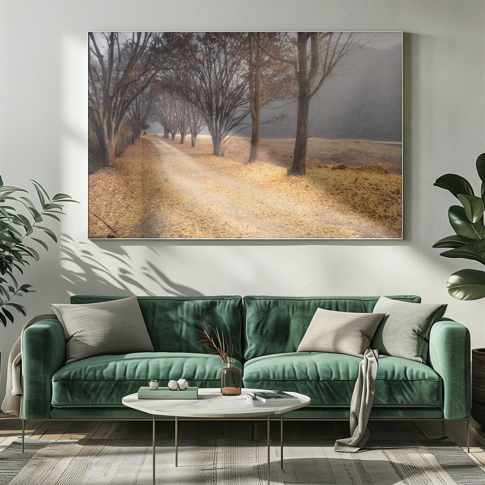 Midden in de herfst | Canvasprints