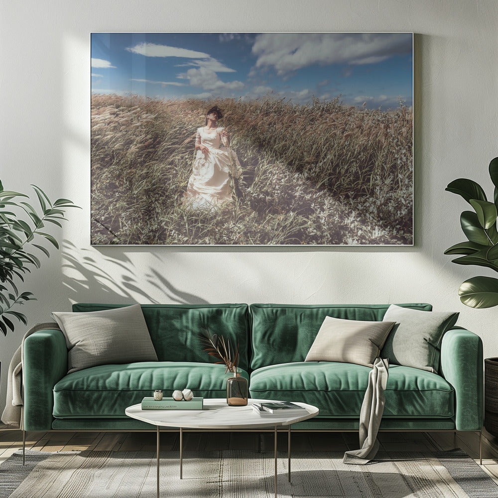 Ich warte | Leinwand-Bilder