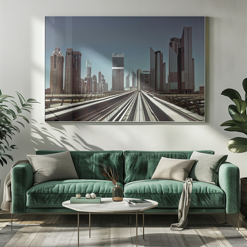 Dubain metro | Canvastaulut