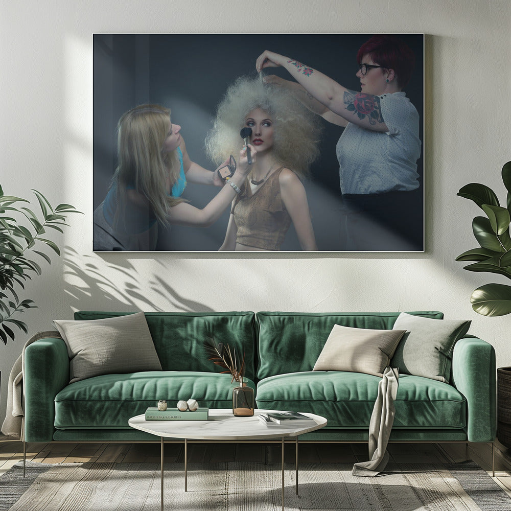 Glamour is hard work | Canvas