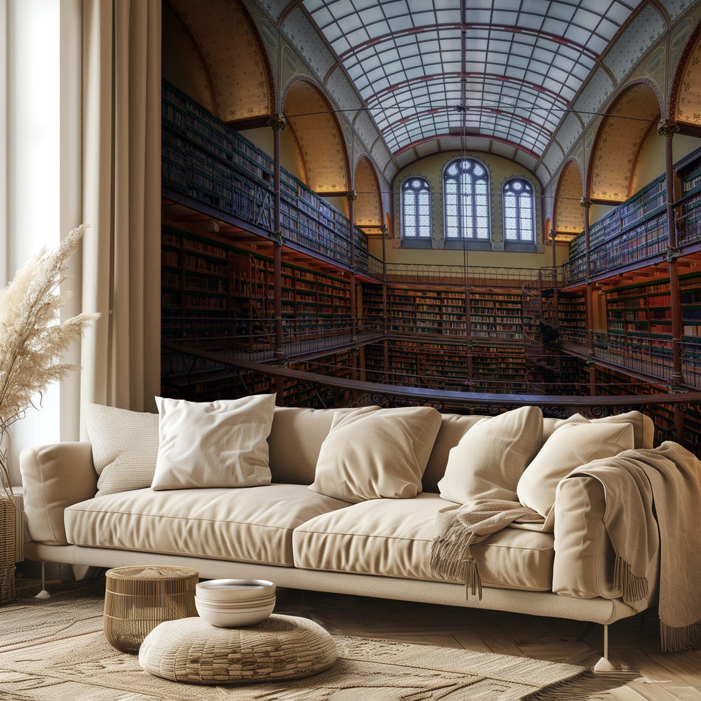 La bibliothèque Cuypers | Papier Peint Photo