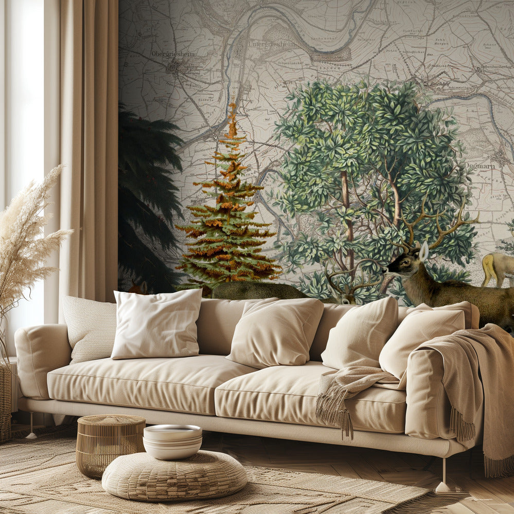 Nordic Woods No1 | Wallpaper