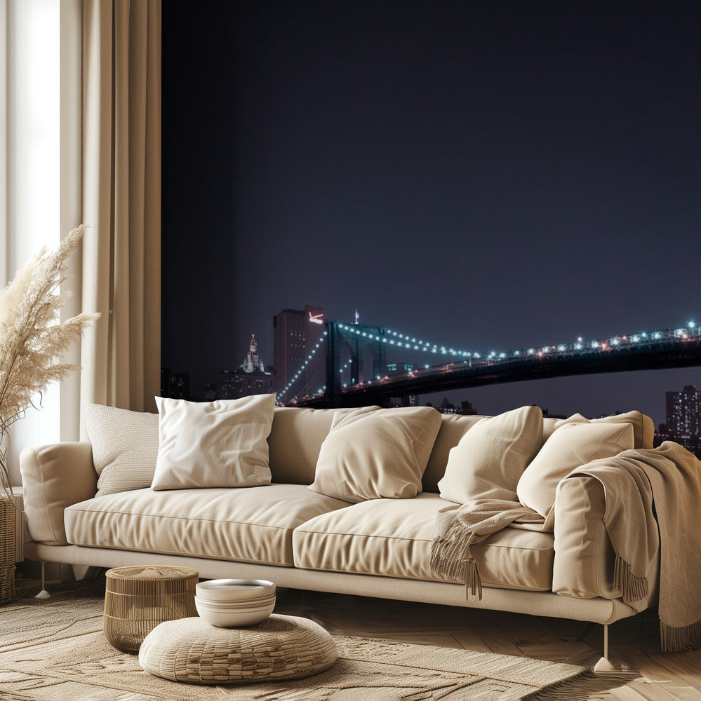 Manhattan Skyline and Brooklyn Bridge | Wallpaper