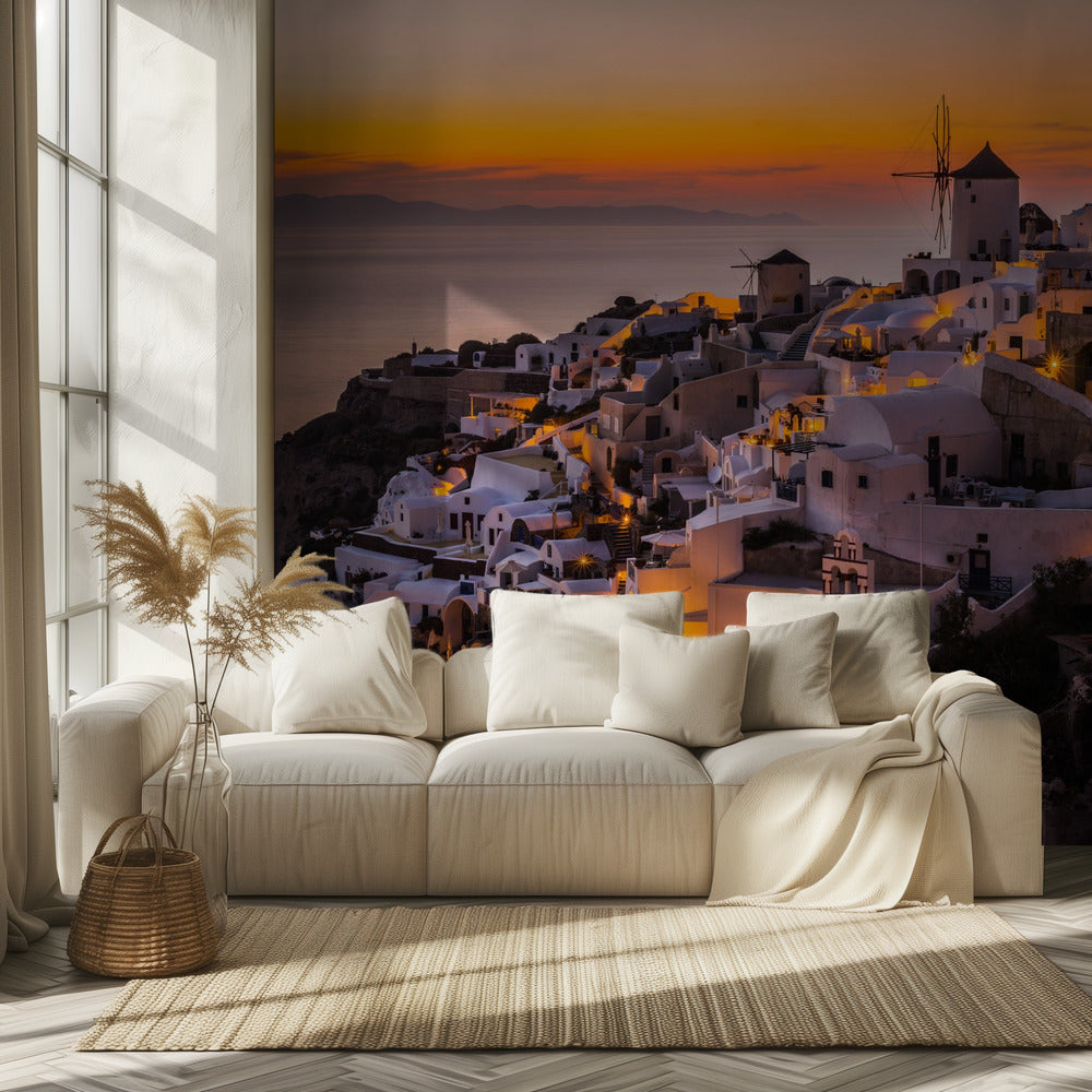 Calispera Santorini | Wallpaper