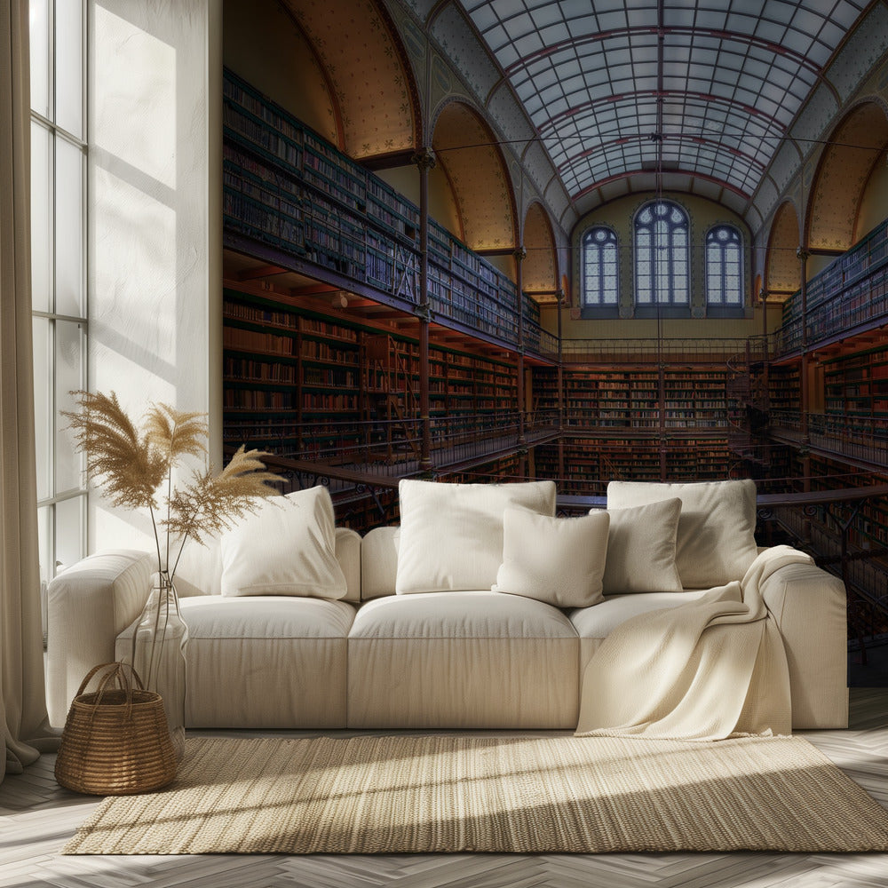 La bibliothèque Cuypers | Papier Peint Photo