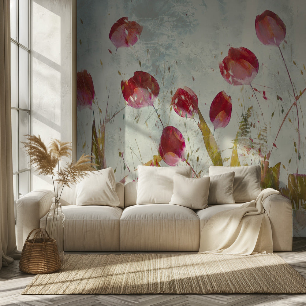 Happy tulips | Wallpaper