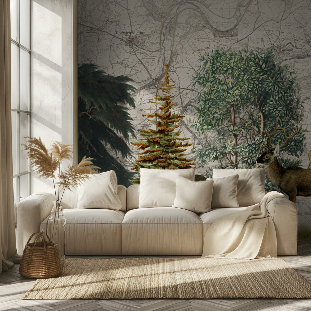 Nordic Woods No1 | Wallpaper