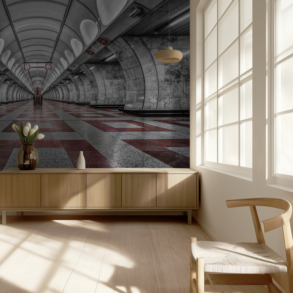 Metro de Praga | Papel Pintado Fotográfico