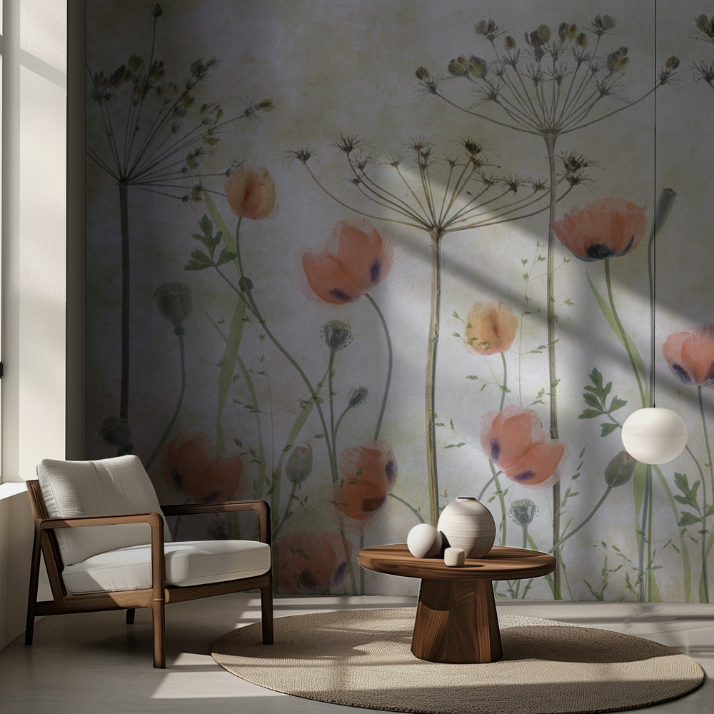 Poppy Meadow | Wallpaper