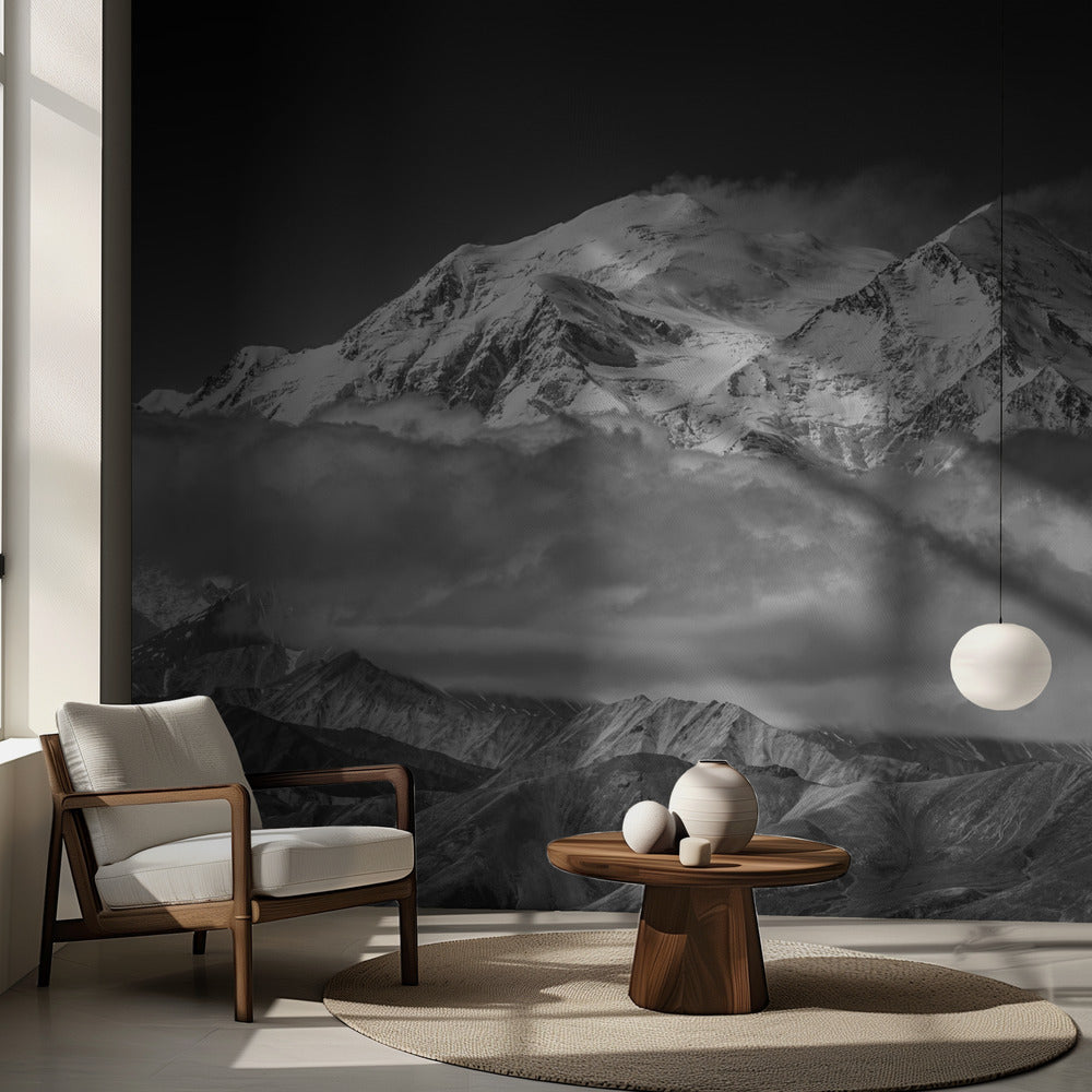 Denali from the opposing ridge line | Wallpaper