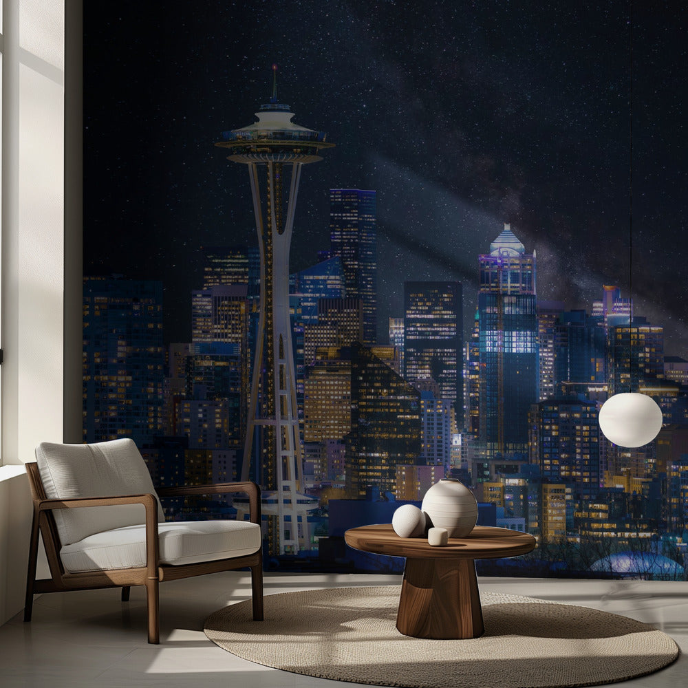 Night at Seattle | Wallpaper