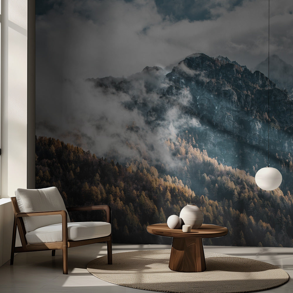 Fog in the mountains | Wallpaper