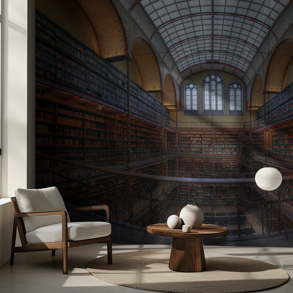 La bibliothèque Cuypers | Papier Peint Photo
