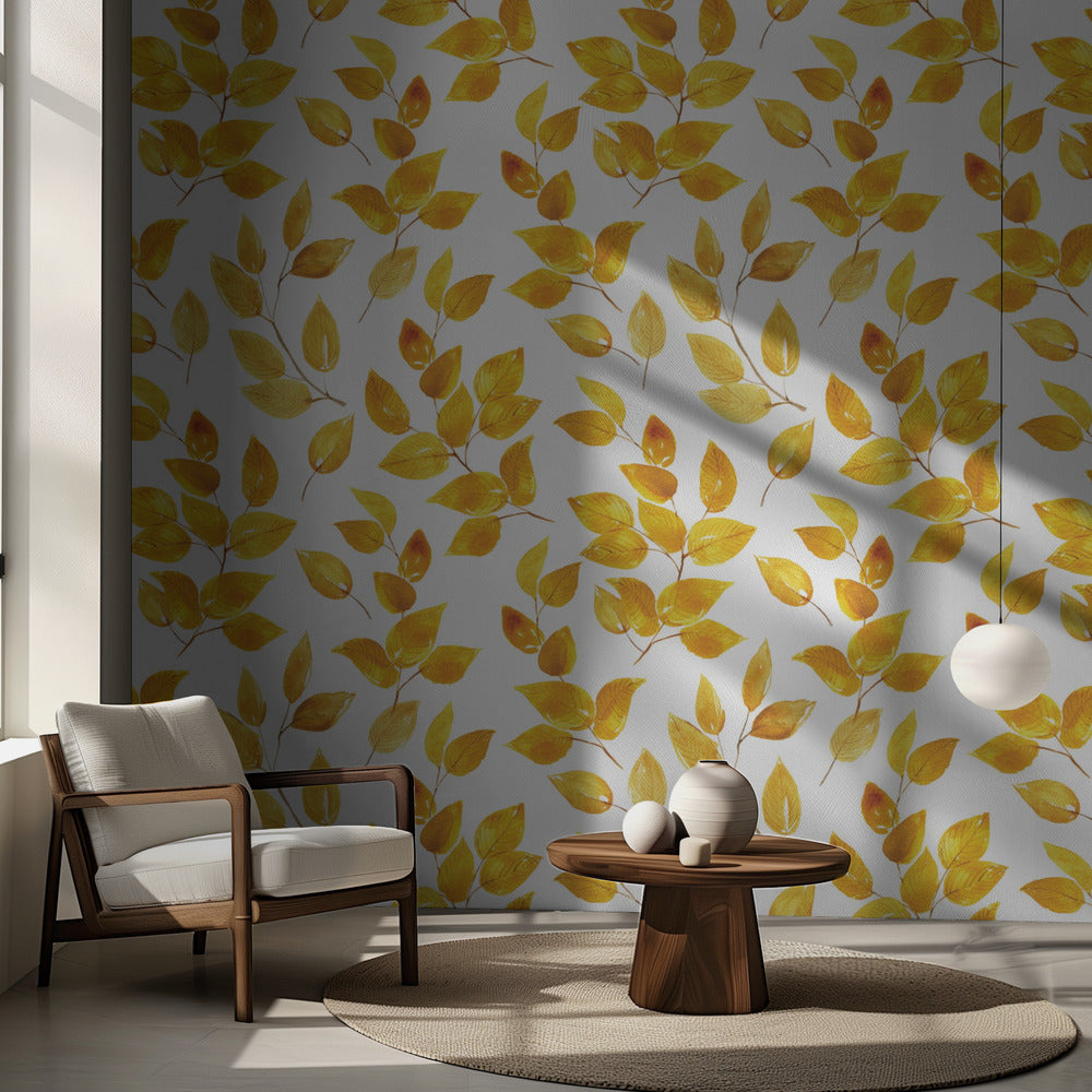 Curvy leaves | Wallpaper