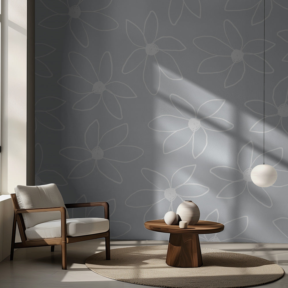 Airy Flowers No 1 | Wallpaper
