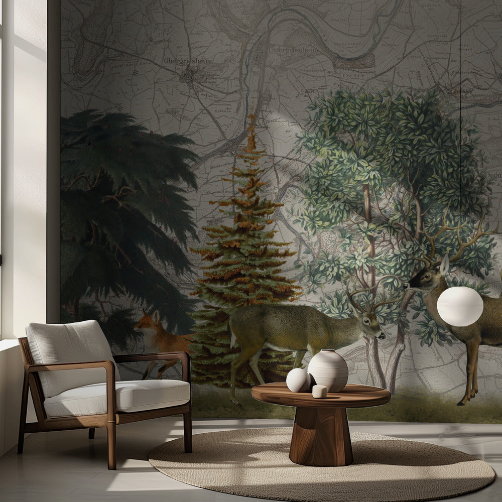Nordic Woods No1 | Wallpaper