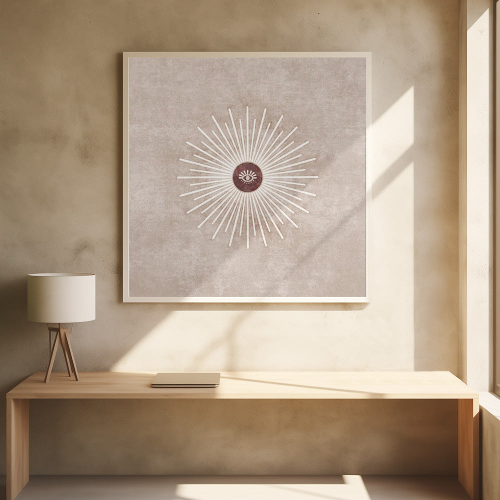 Bej Japon Sun | Poster