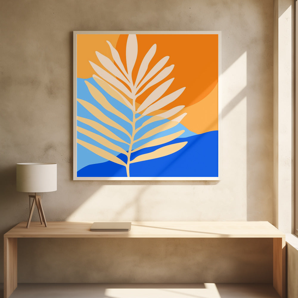 Tropical Beach Sunset.png | Poster