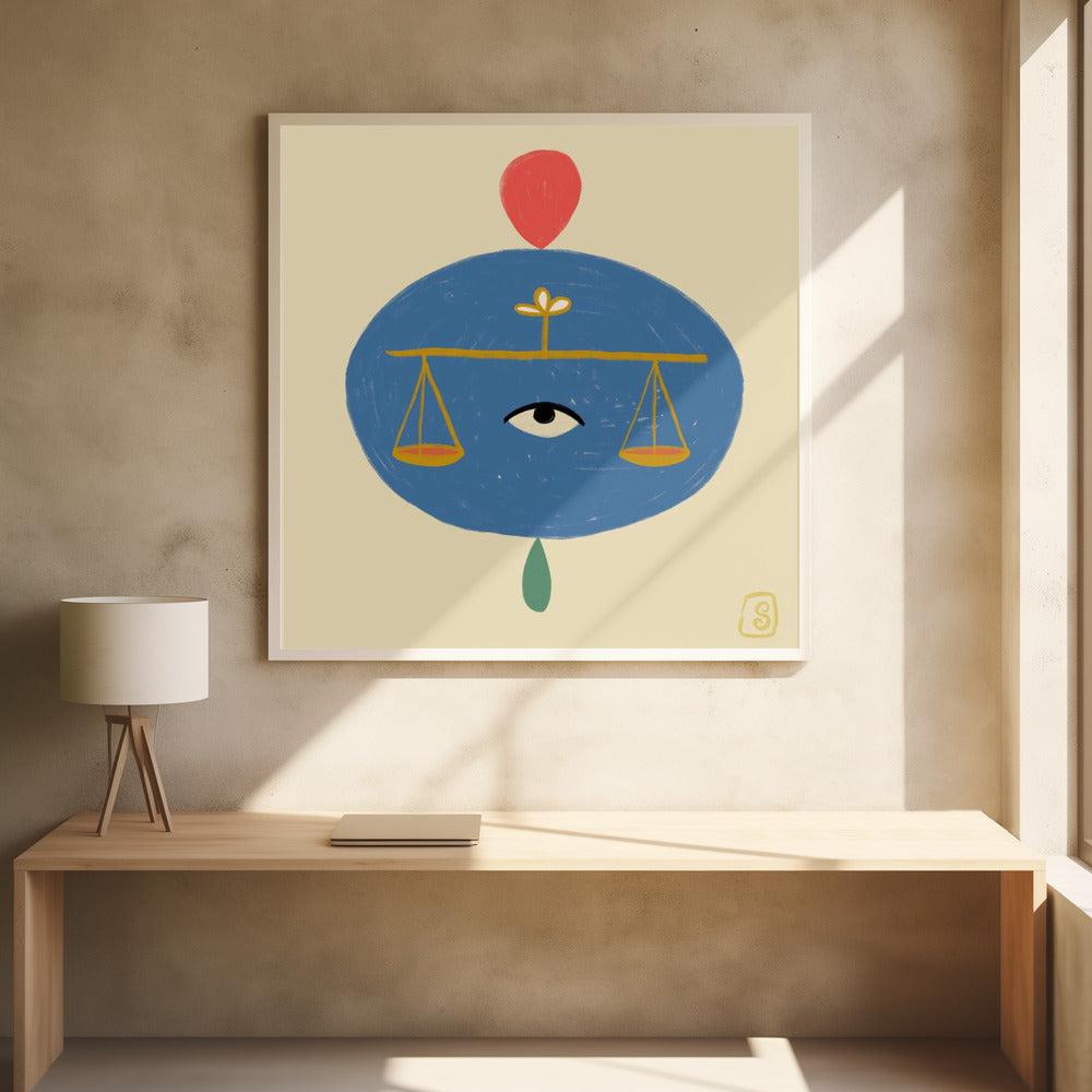 Waage | Poster